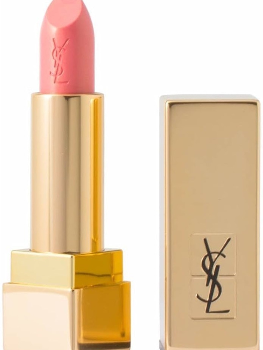 Yves Saint Laurent Soft Coral Pink Lipstick in Luxe Gold Case